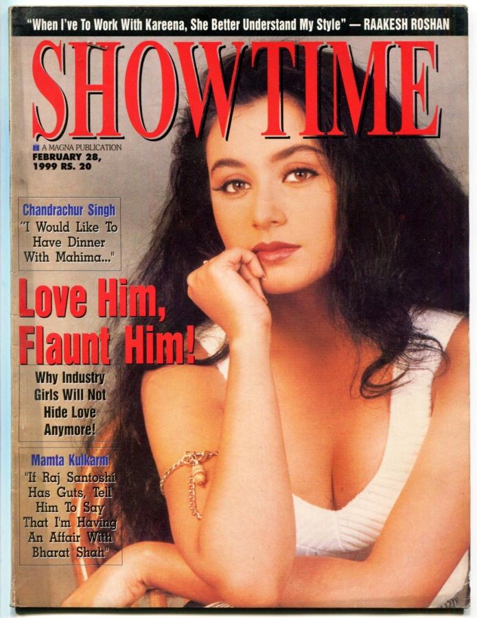 SHOWTIME (In) magazine side cover 28 February 1999