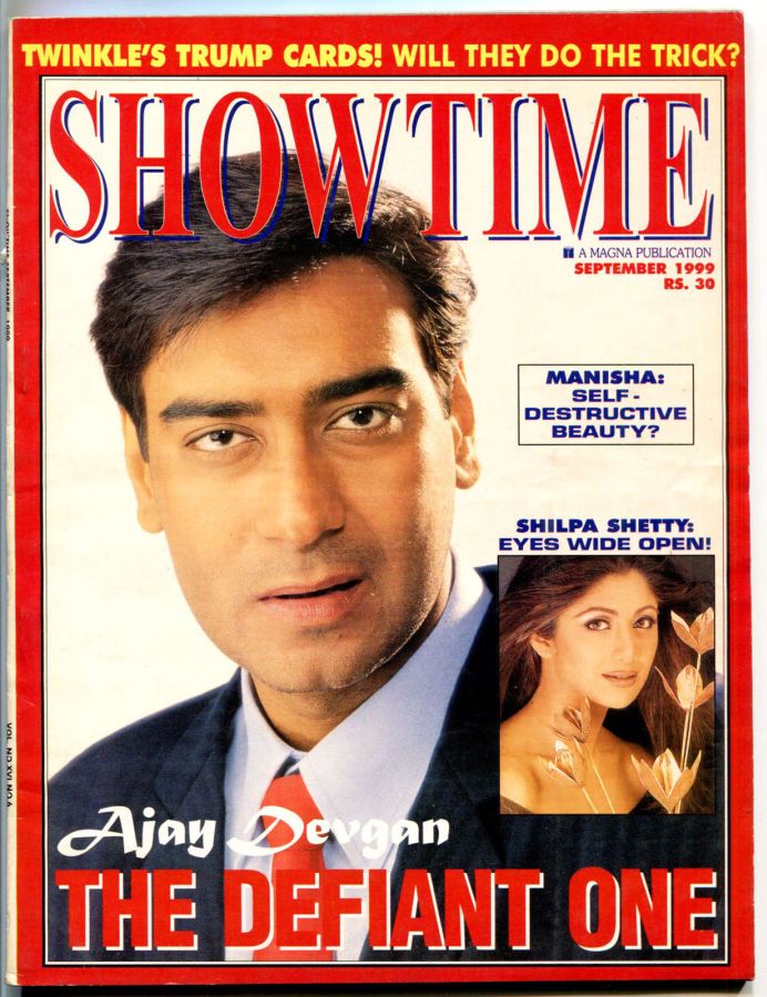 SHOWTIME (In) magazine side cover September 1999