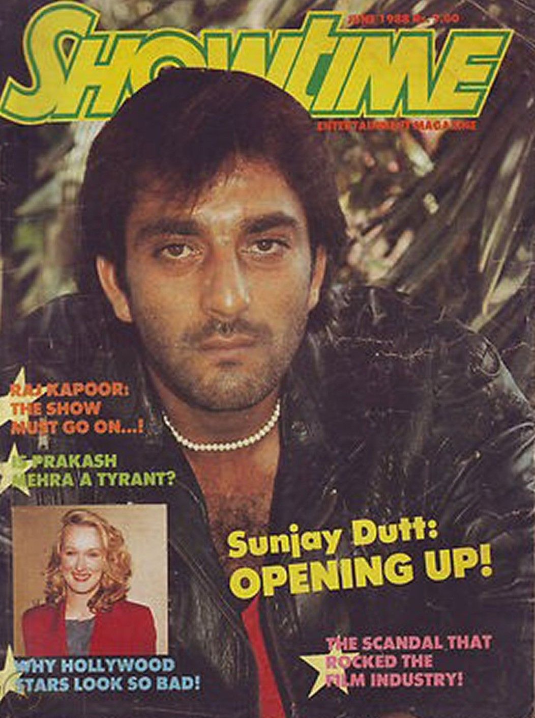SHOWTIME (In) magazine side cover  June 1988
