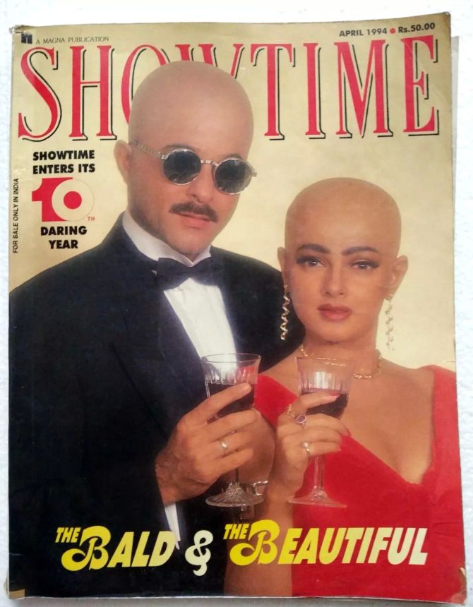 SHOWTIME (In) magazine side cover  April 1994