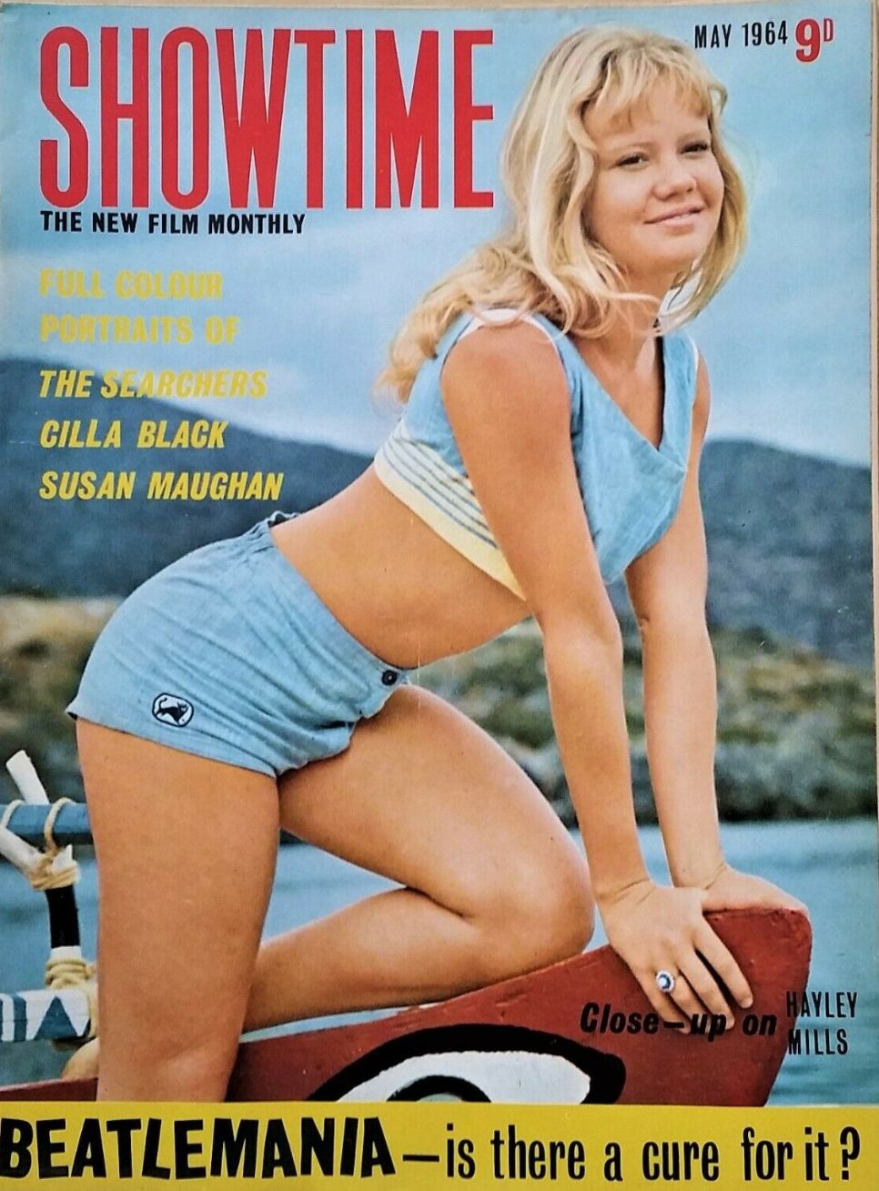 SHOWTIME magazine side cover  May 1964