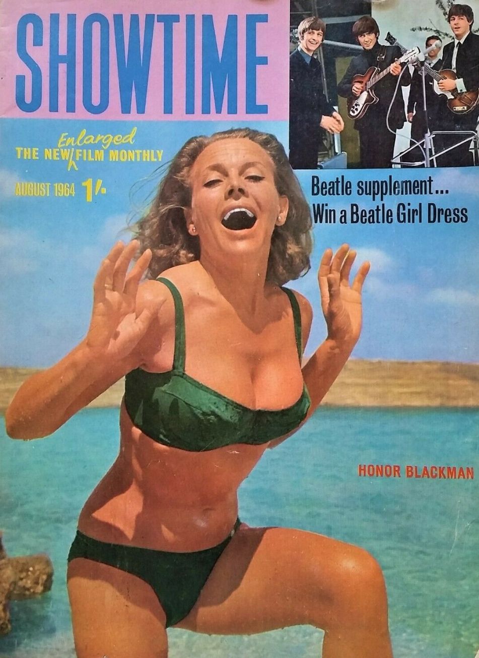 SHOWTIME magazine side cover  August 1964
