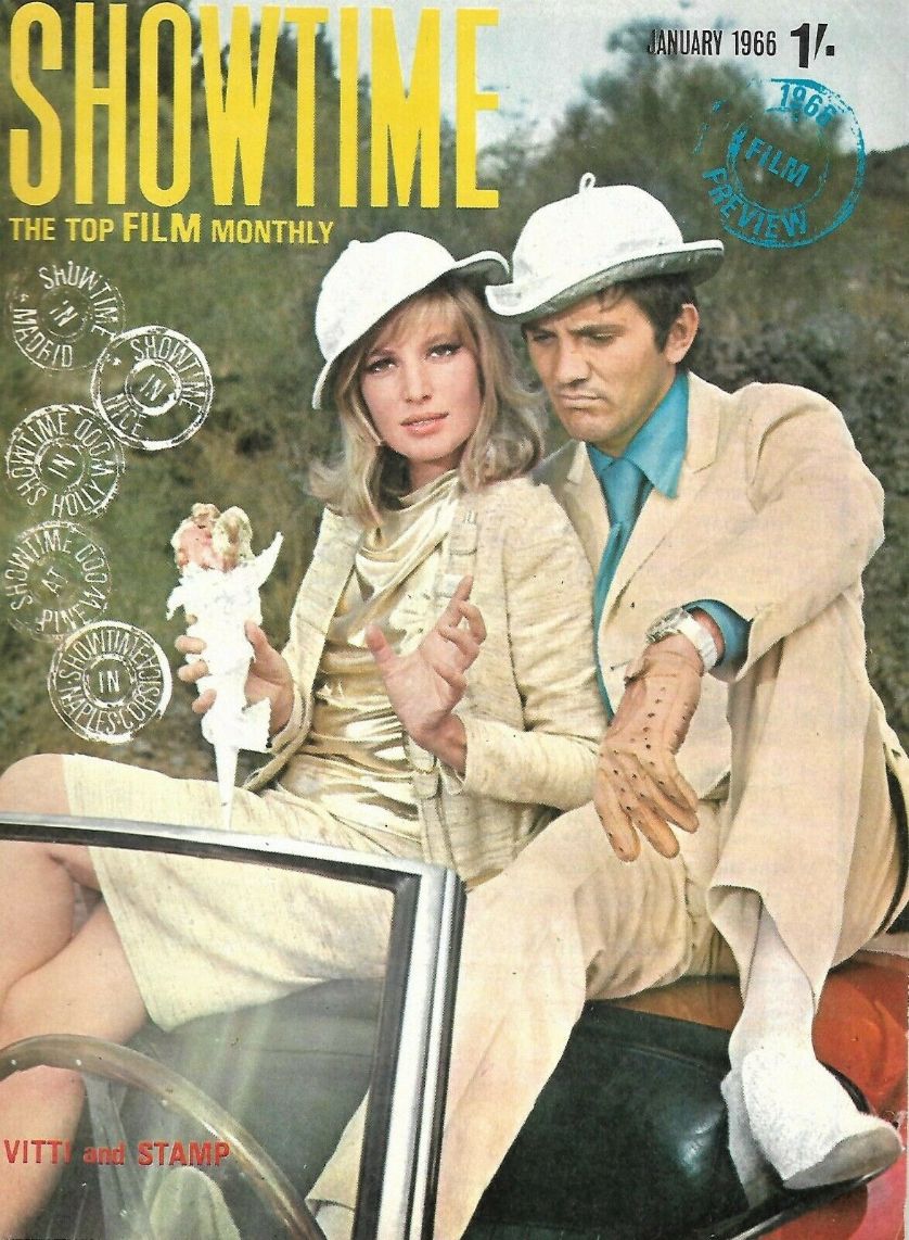 SHOWTIME magazine side cover  January 1966
