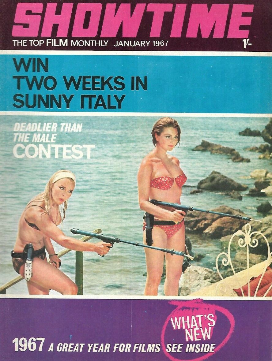 SHOWTIME magazine side cover  January 1967