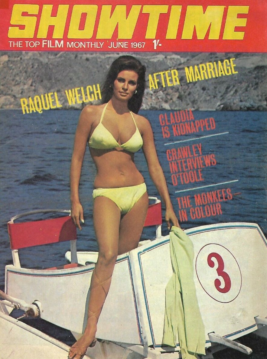 SHOWTIME magazine side cover  June 1967