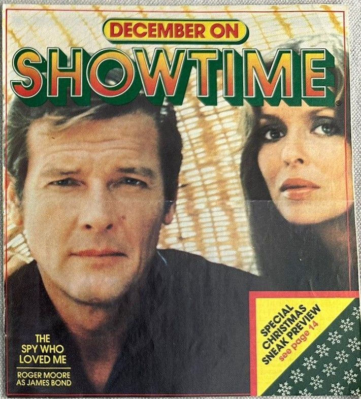 SHOWTIME (USA) magazine side cover  December 1978
