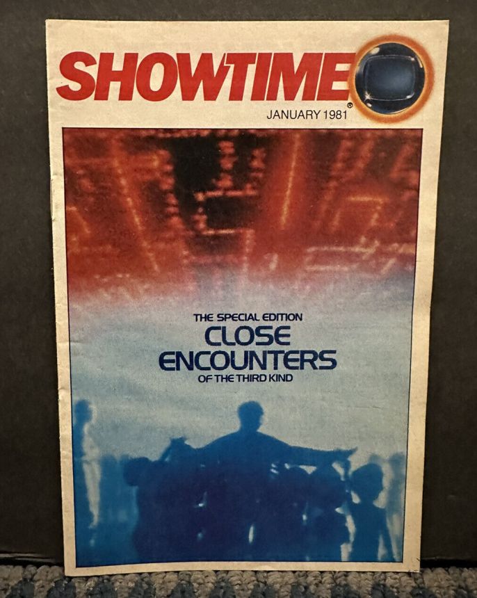 SHOWTIME (USA) magazine side cover  January 1981