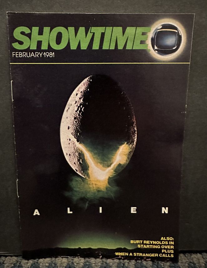 SHOWTIME (USA) magazine side cover  February 1981