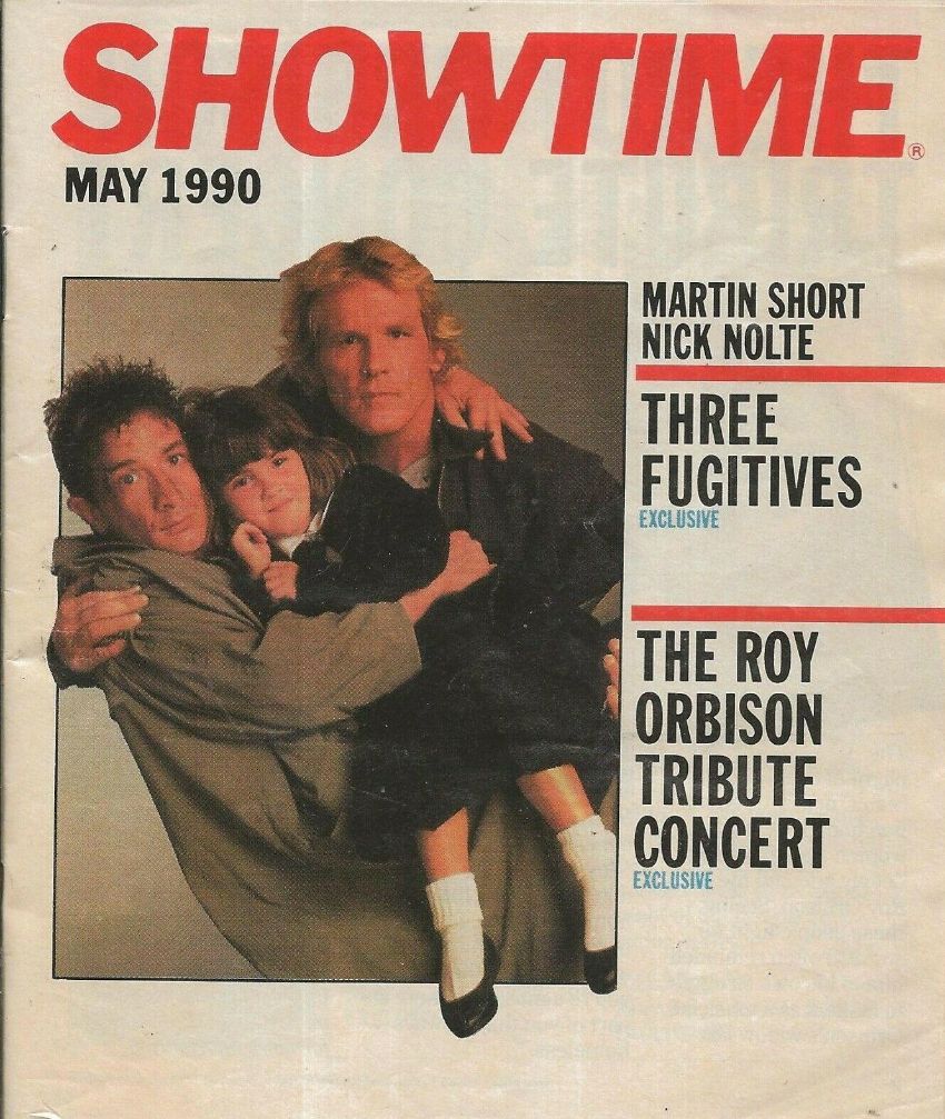 SHOWTIME (USA) magazine side cover  May 1990