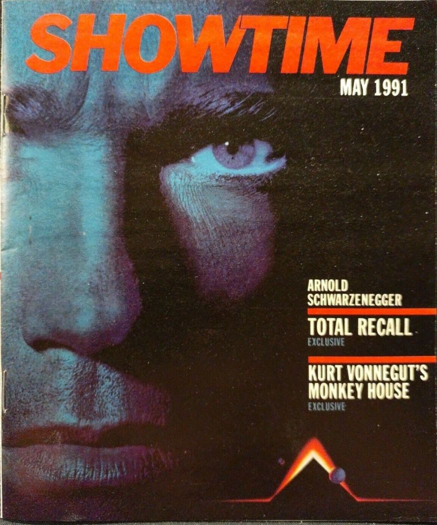 SHOWTIME (USA) magazine side cover  May 1991