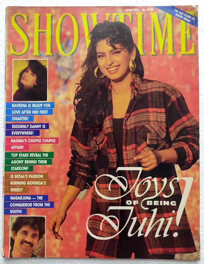 SHOWTIME (In) magazine side cover  April 1991