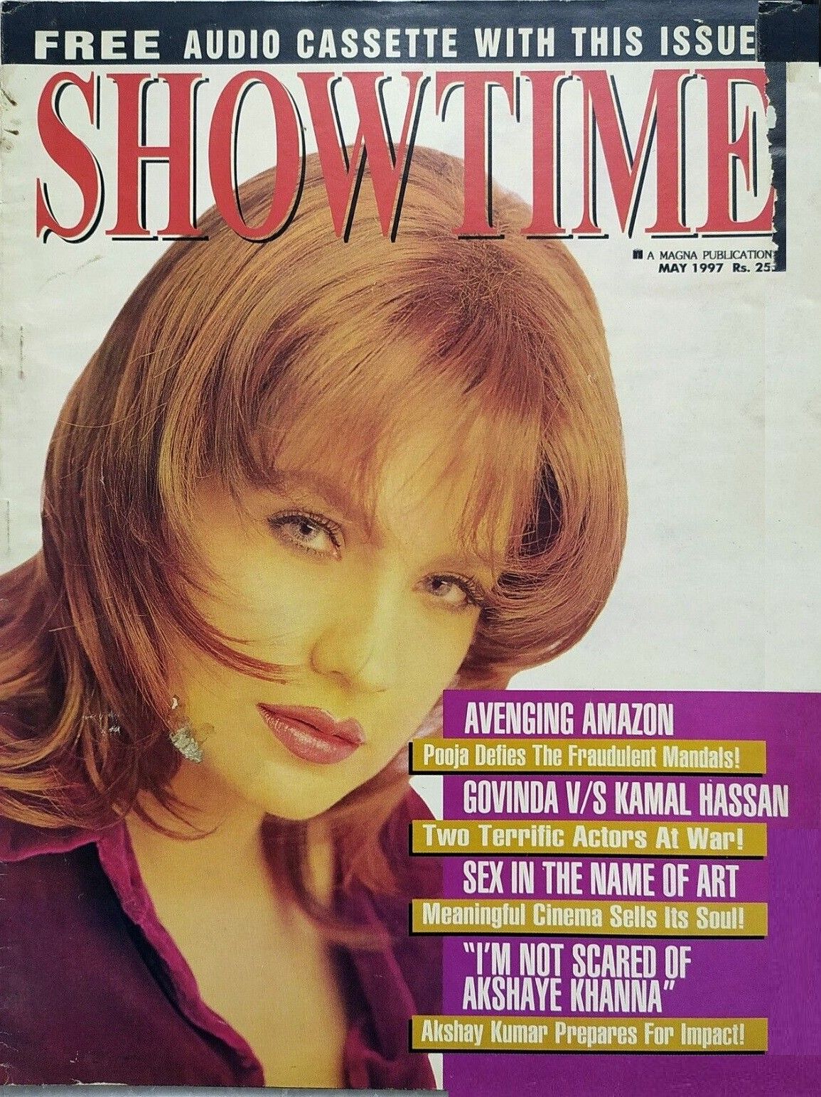SHOWTIME (In) magazine side cover  May 1997