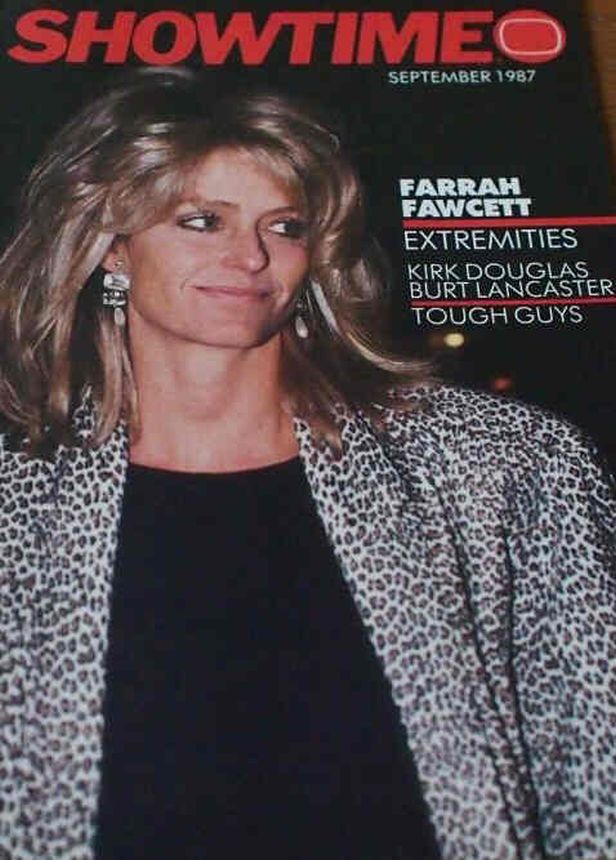 SHOWTIME (USA) magazine side cover  September 1987