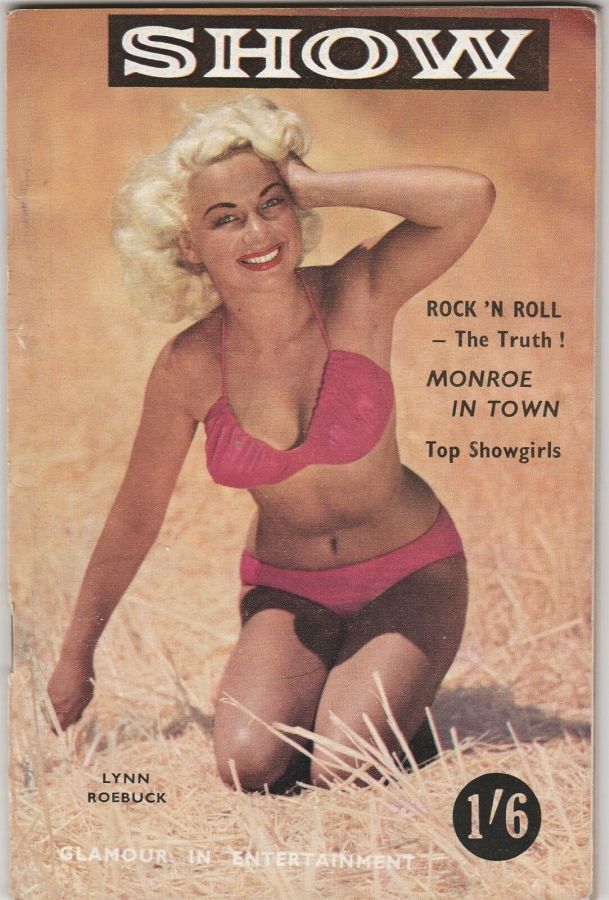SHOW (UK) magazine side cover Issue 16   1956