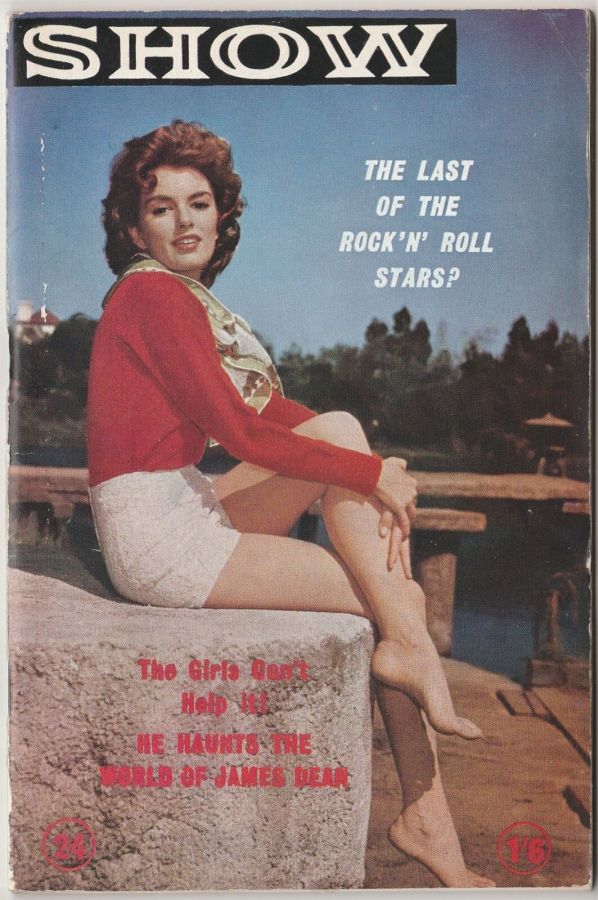 SHOW (UK) magazine side cover Issue 24   1957