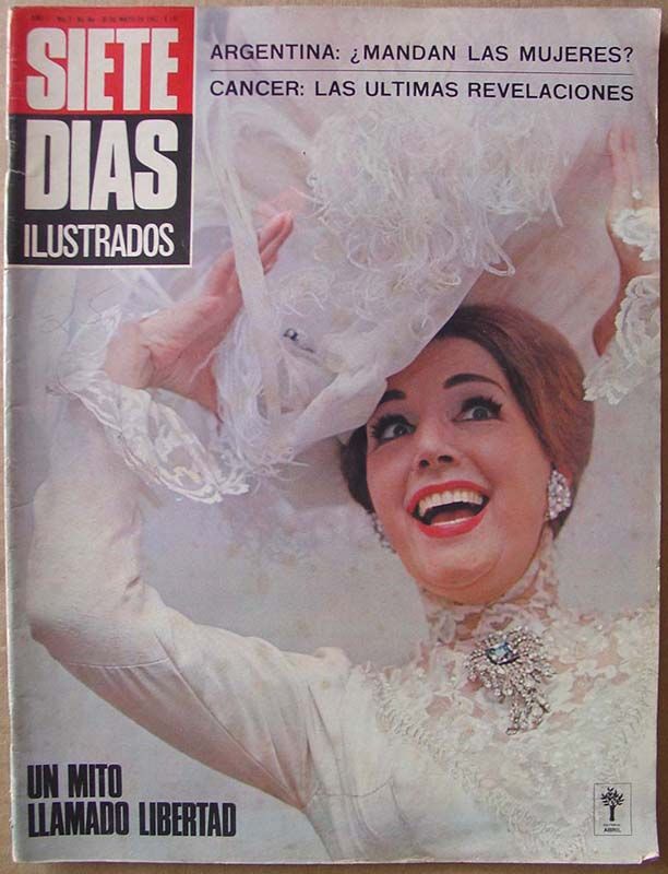 SIETE DIAS magazine side cover 30 May 1967