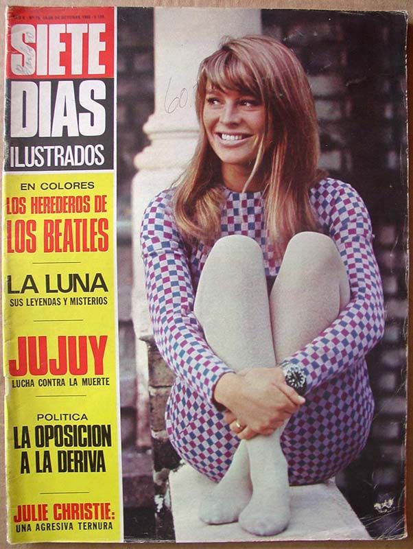 SIETE DIAS magazine side cover 20 October 1968