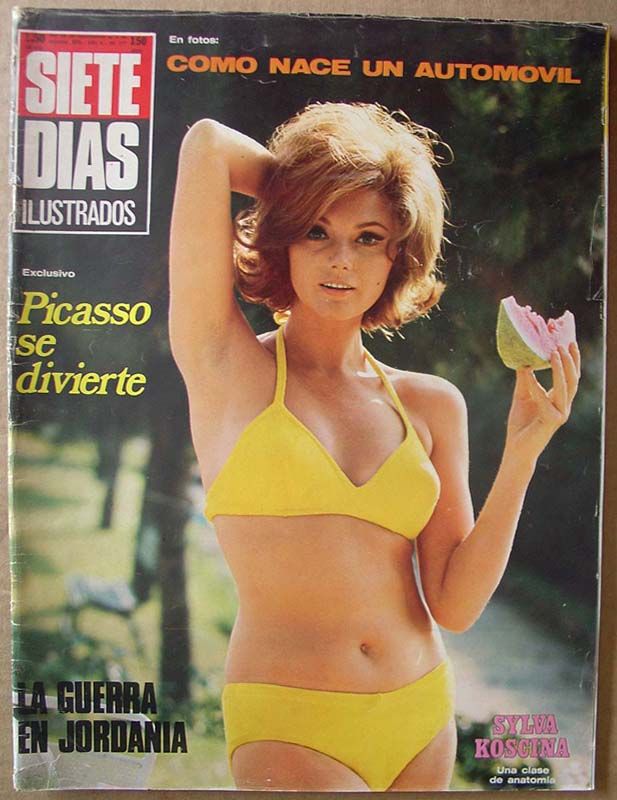 SIETE DIAS magazine side cover Issue 177 4 October 1970