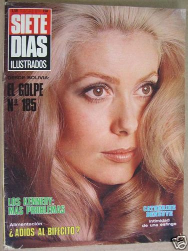 SIETE DIAS magazine side cover Issue 185 18 October 1970