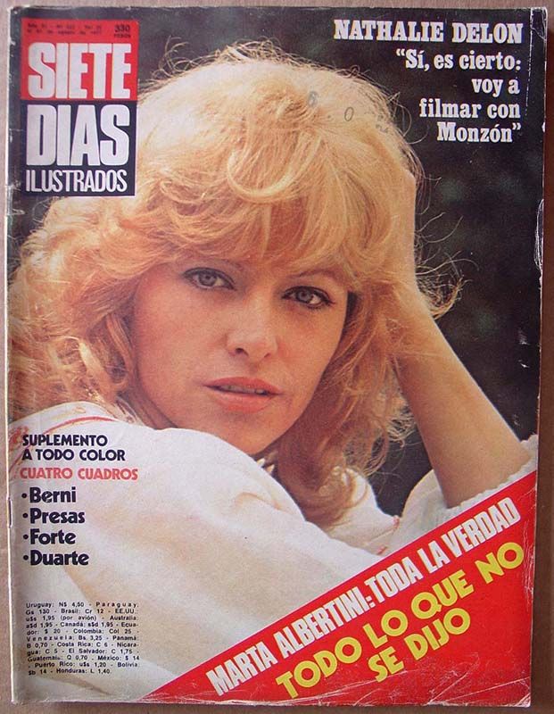 SIETE DIAS magazine side cover Issue 532 31 August 1977