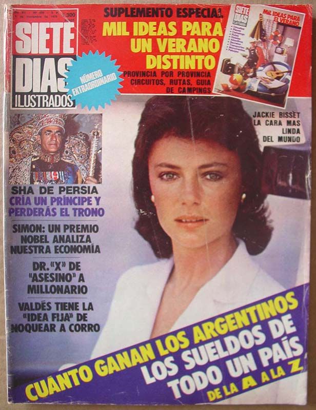 SIETE DIAS magazine side cover Issue 594 8 November 1978