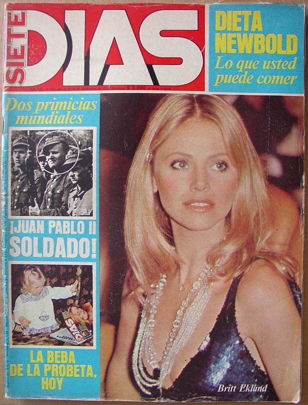 SIETE DIAS magazine side cover Issue 652 18 December 1979