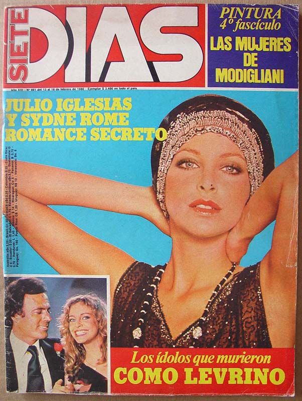SIETE DIAS magazine side cover Issue 661 19 February 1980