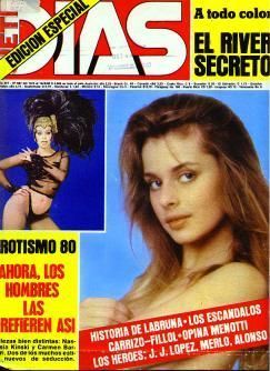 SIETE DIAS magazine side cover 13 August 1980