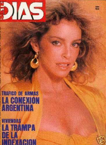 SIETE DIAS magazine side cover 28 October 1981