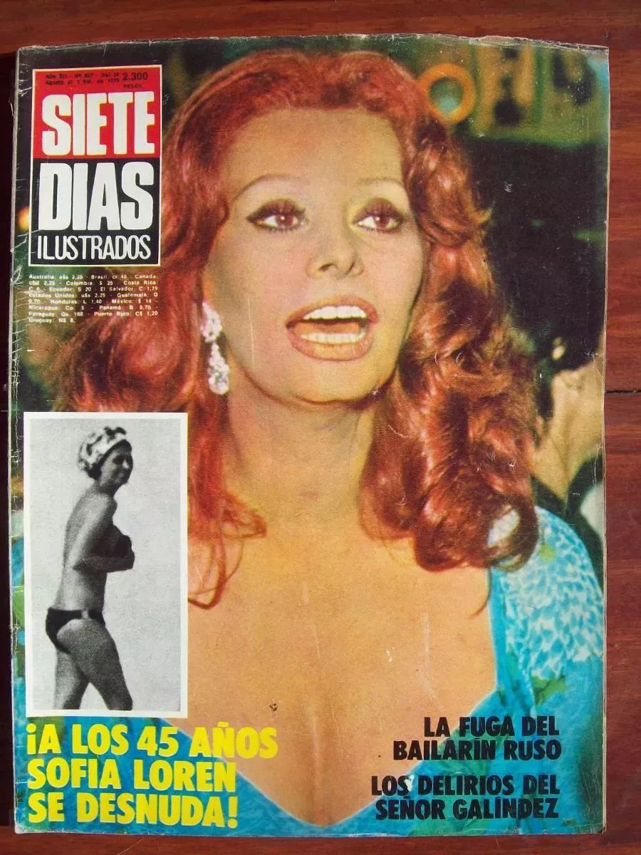 SIETE DIAS magazine side cover Issue 637   1979