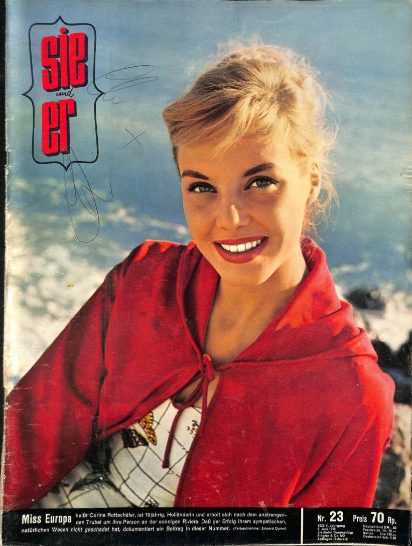 SIE UND ER magazine side cover Issue 23 5 June 1958