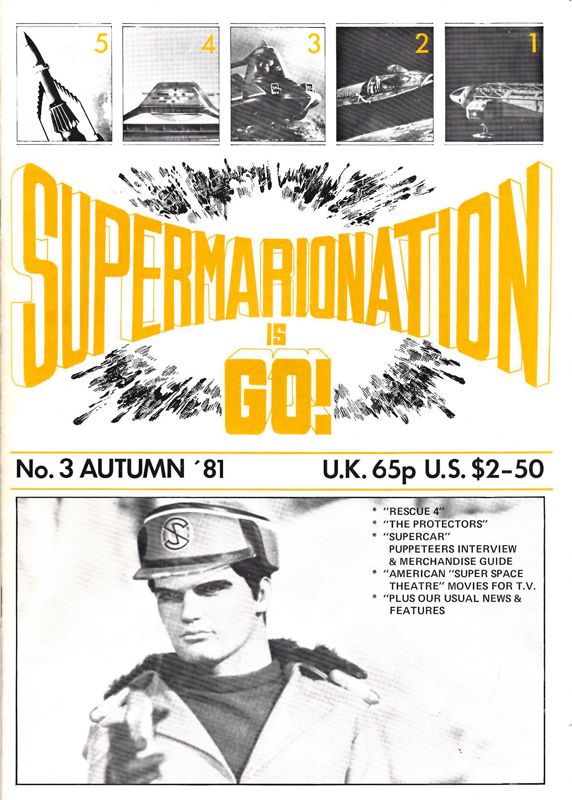 SUPERMARIONATION/S.I.G. magazine side cover Issue 3 Autumn 1981