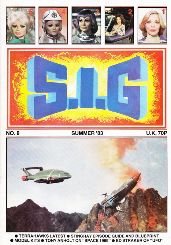 SUPERMARIONATION/S.I.G. magazine side cover Issue 8 Summer 1983