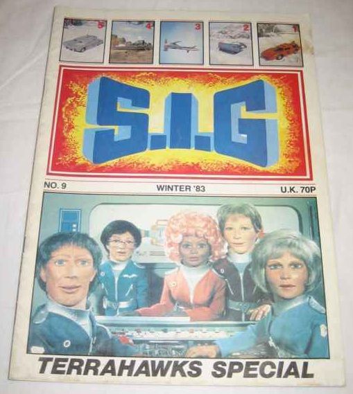 SUPERMARIONATION/S.I.G. magazine side cover Issue 9 Winter 1983