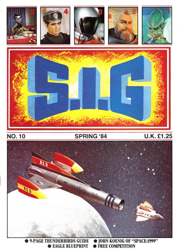 SUPERMARIONATION/S.I.G. magazine side cover Issue 10 Spring 1984