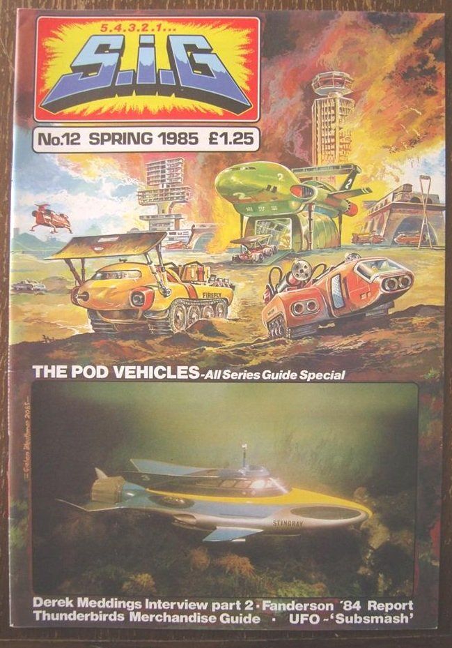 SUPERMARIONATION/S.I.G. magazine side cover Issue 12 Spring 1985