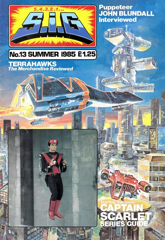 SUPERMARIONATION/S.I.G. magazine side cover Issue 13 Summer 1985