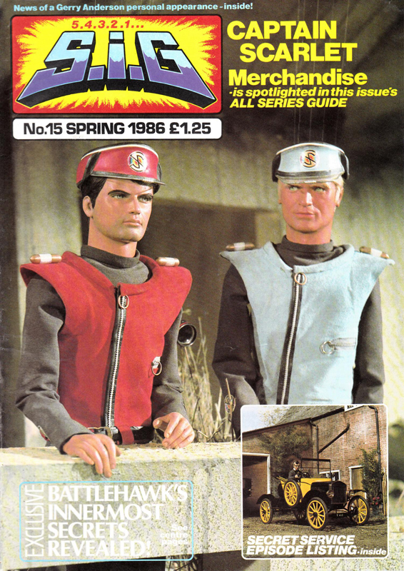 SUPERMARIONATION/S.I.G. magazine side cover Issue 15 Spring 1986