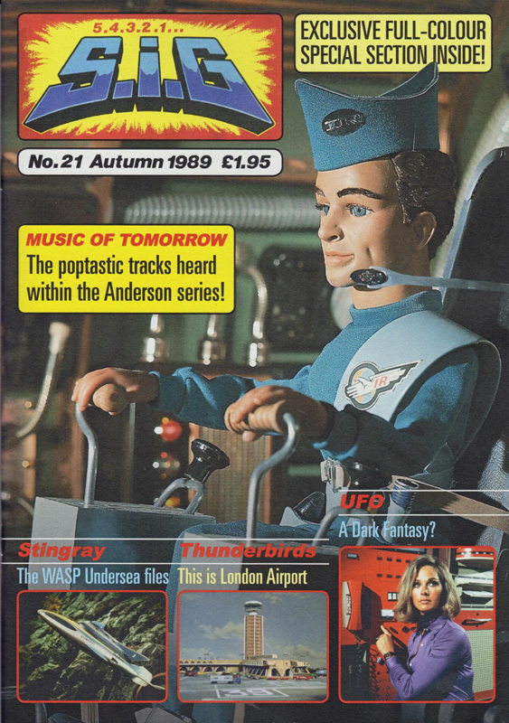 SUPERMARIONATION/S.I.G. magazine side cover Issue 21  Autumn 1989