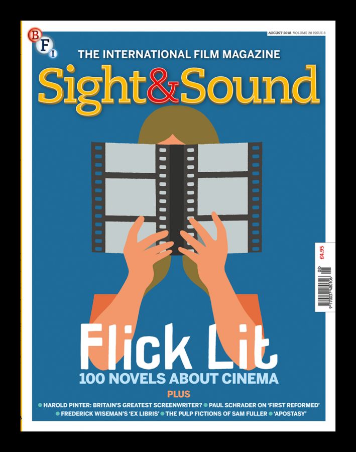 SIGHT AND SOUND magazine side cover  August 2018