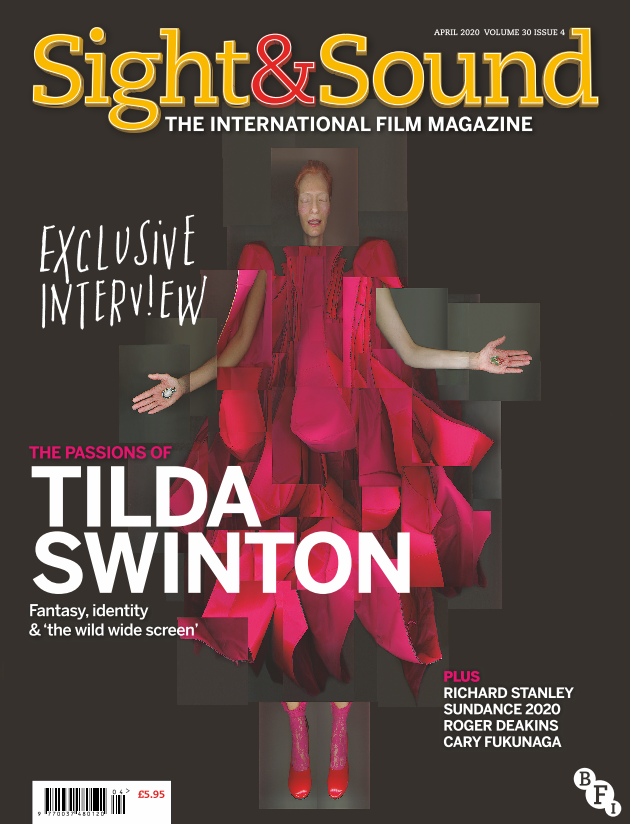 SIGHT AND SOUND magazine side cover  Vol 30 No 4  April 2020
