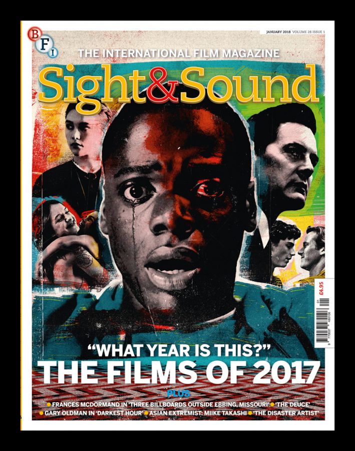 SIGHT AND SOUND magazine side cover  January 2018
