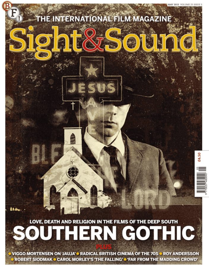 SIGHT AND SOUND magazine side cover May 2015