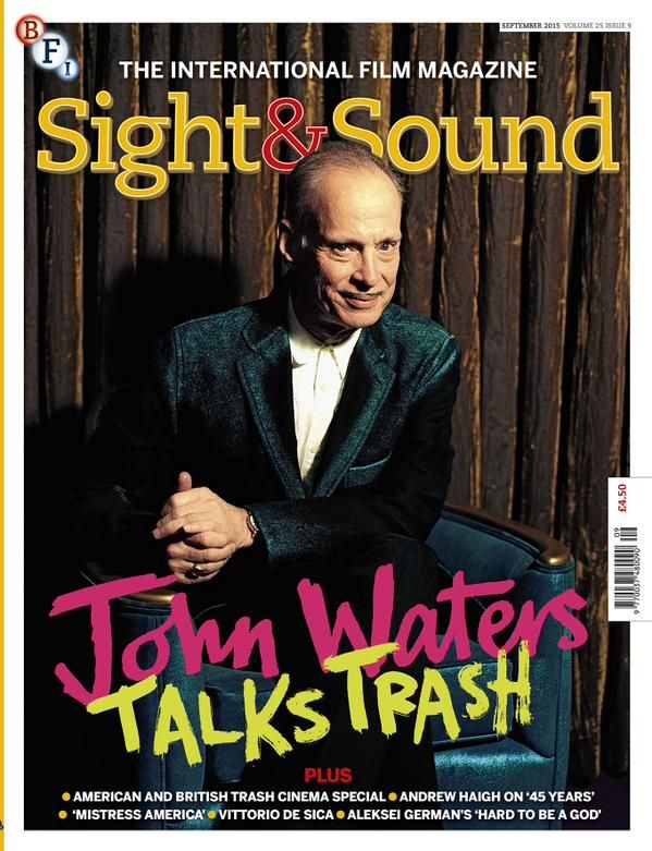 SIGHT AND SOUND magazine side cover September 2015