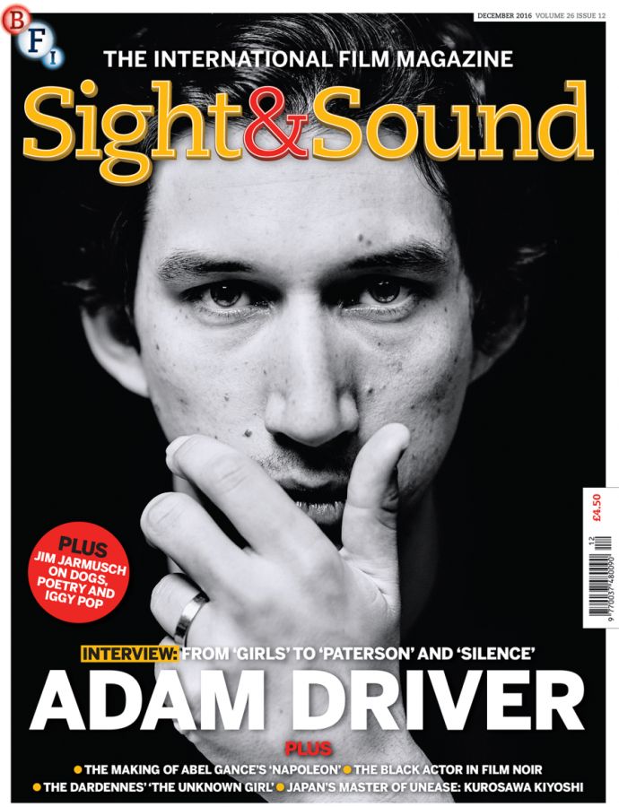 SIGHT AND SOUND magazine side cover December 2016