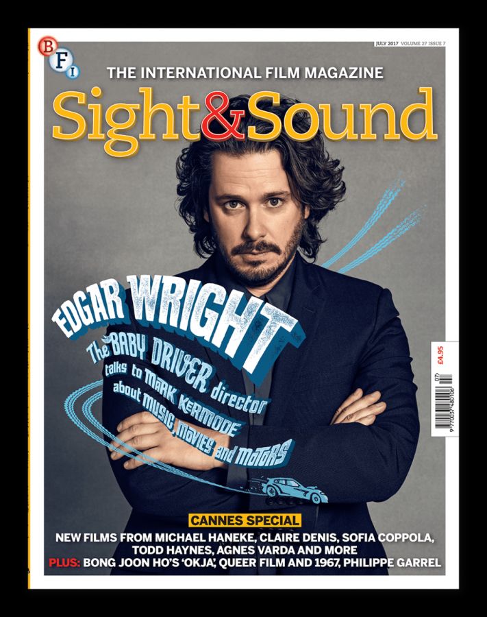SIGHT AND SOUND magazine side cover July 2017