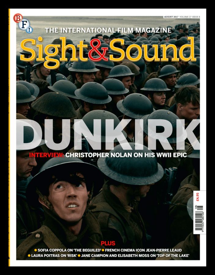 SIGHT AND SOUND magazine cover August 2017