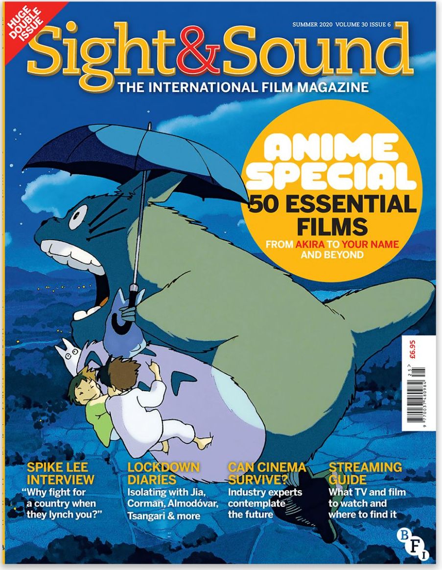 SIGHT AND SOUND magazine side cover  Vol 30 No  6 Summer 2020