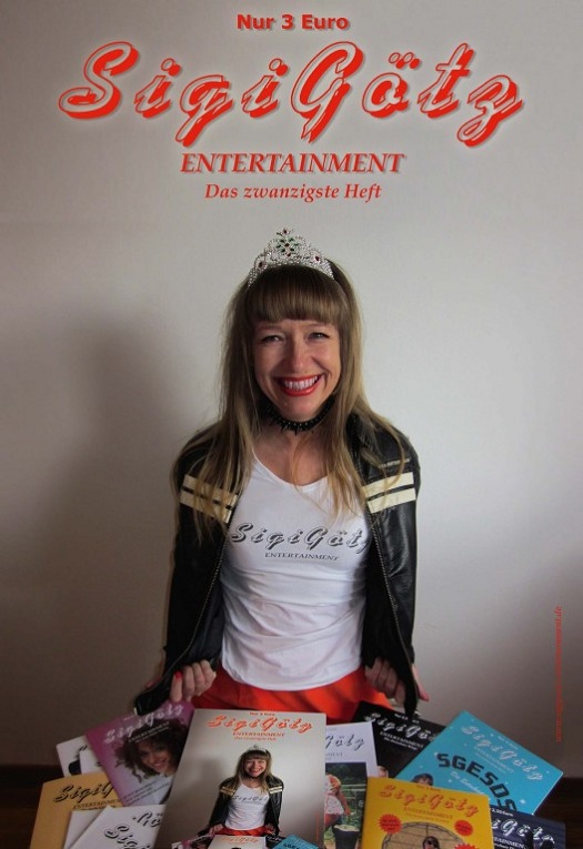 SIGIGOETZ ENTERTAINMENT magazine side cover Issue 20  