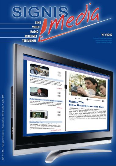 SIGNIS AND MEDIA magazine side cover February 2009